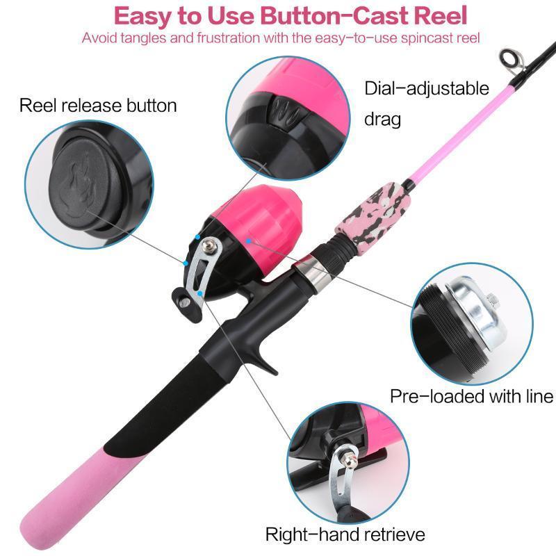 Fishing Equipment For Kids - Luya vara de pesca engrenagem multifuncional