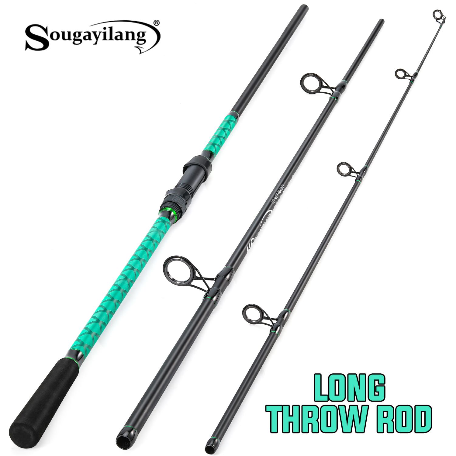 Surf Fishing Equipment - Vara de Pesca Sougayilang para Carpas,