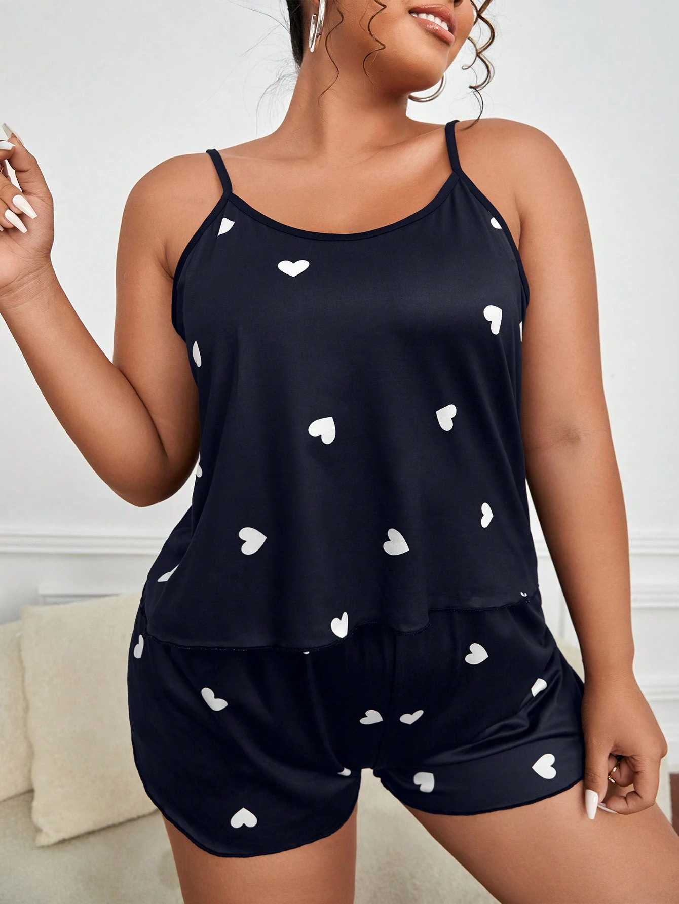 Waders - Conjunto de pijamas femininos, 2 peças,