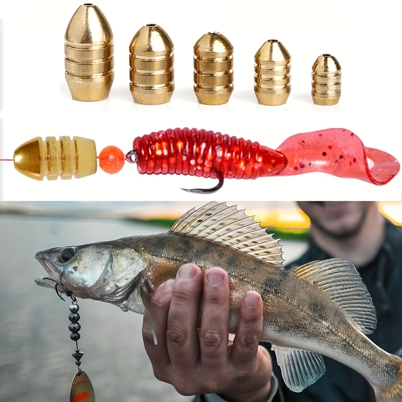 Atacado 50 Peças Chumbadas de  - Freshwater Fishing Kit avaliação e preço