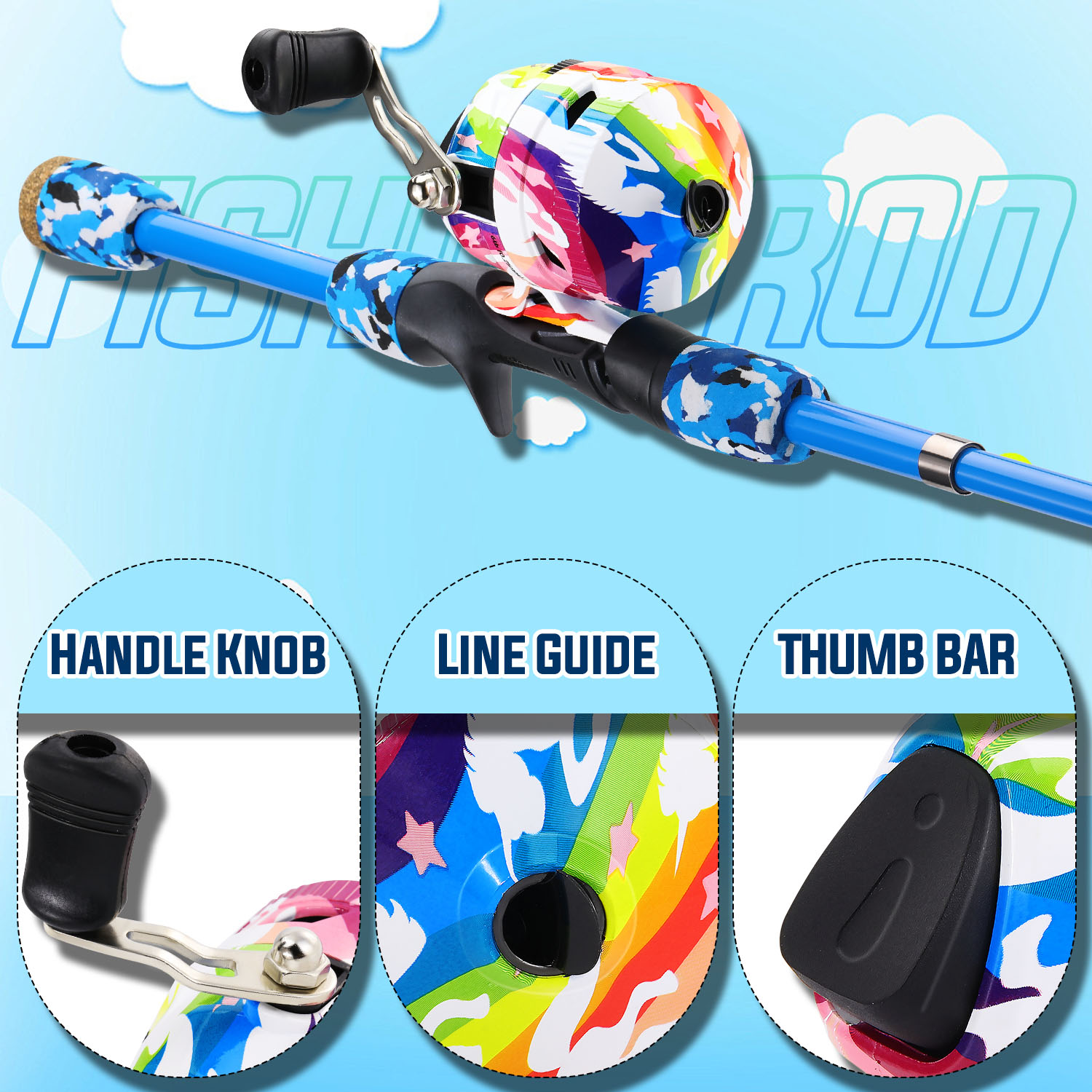 Sougayilang crianças combinaçã - Fishing Equipment For Kids avaliação e preço