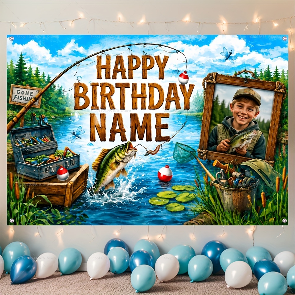 Cenários personalizados com fo - Fishing Equipment For Kids avaliação e preço