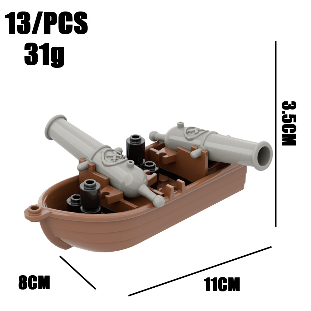 Criação Urbana: Navio Pirata M - Fishing Equipment For Kids avaliação e preço