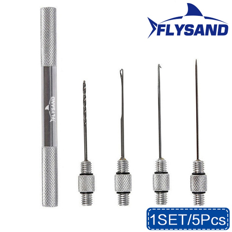Flysand 5 em 1 kit de agulha d - Freshwater Fishing Kit avaliação e preço