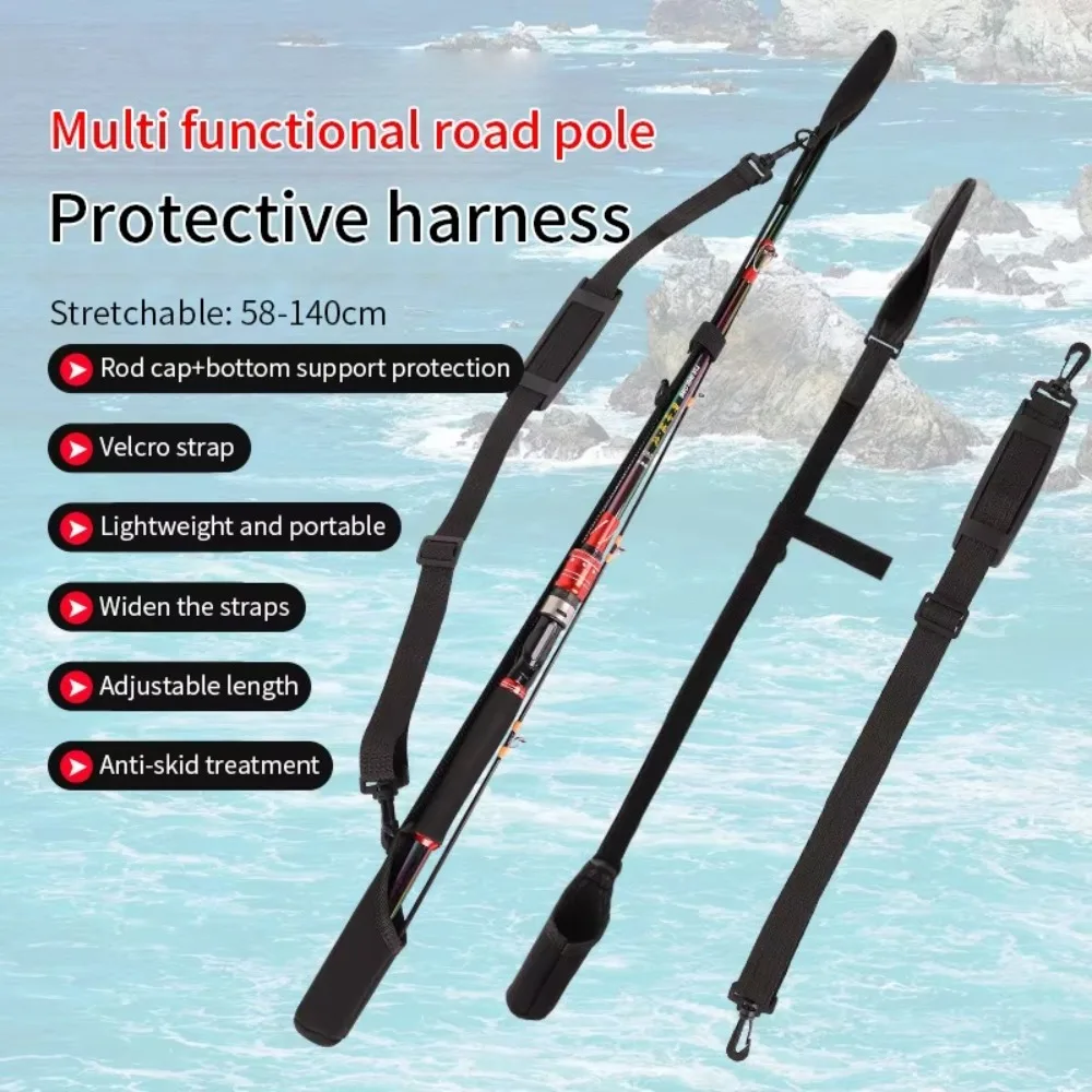 Vara de pesca ajustável saco d - Surf Fishing Equipment avaliação e preço