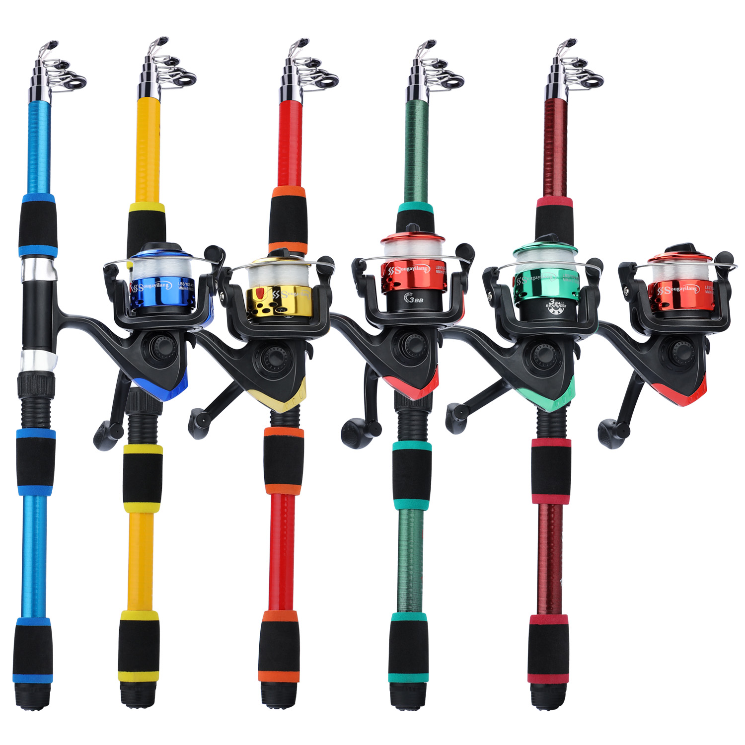 Sougayilang conjunto de vara d - Fishing Equipment For Kids avaliação e preço