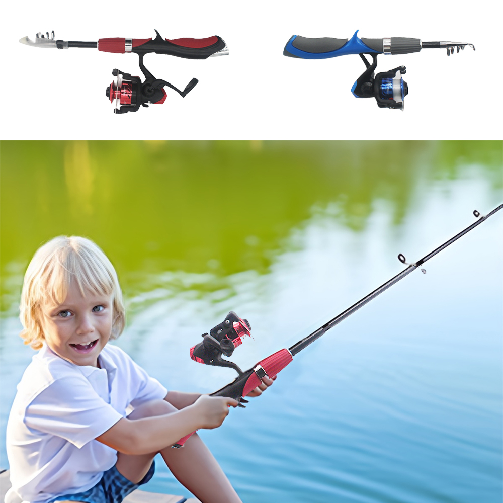 Crianças conjunto de vara de p - Fishing Equipment For Kids avaliação e preço